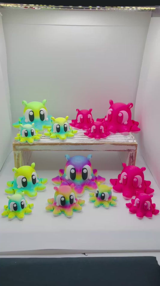 3D Printed Flexi Dumbo Octopus: Articulated Octopi